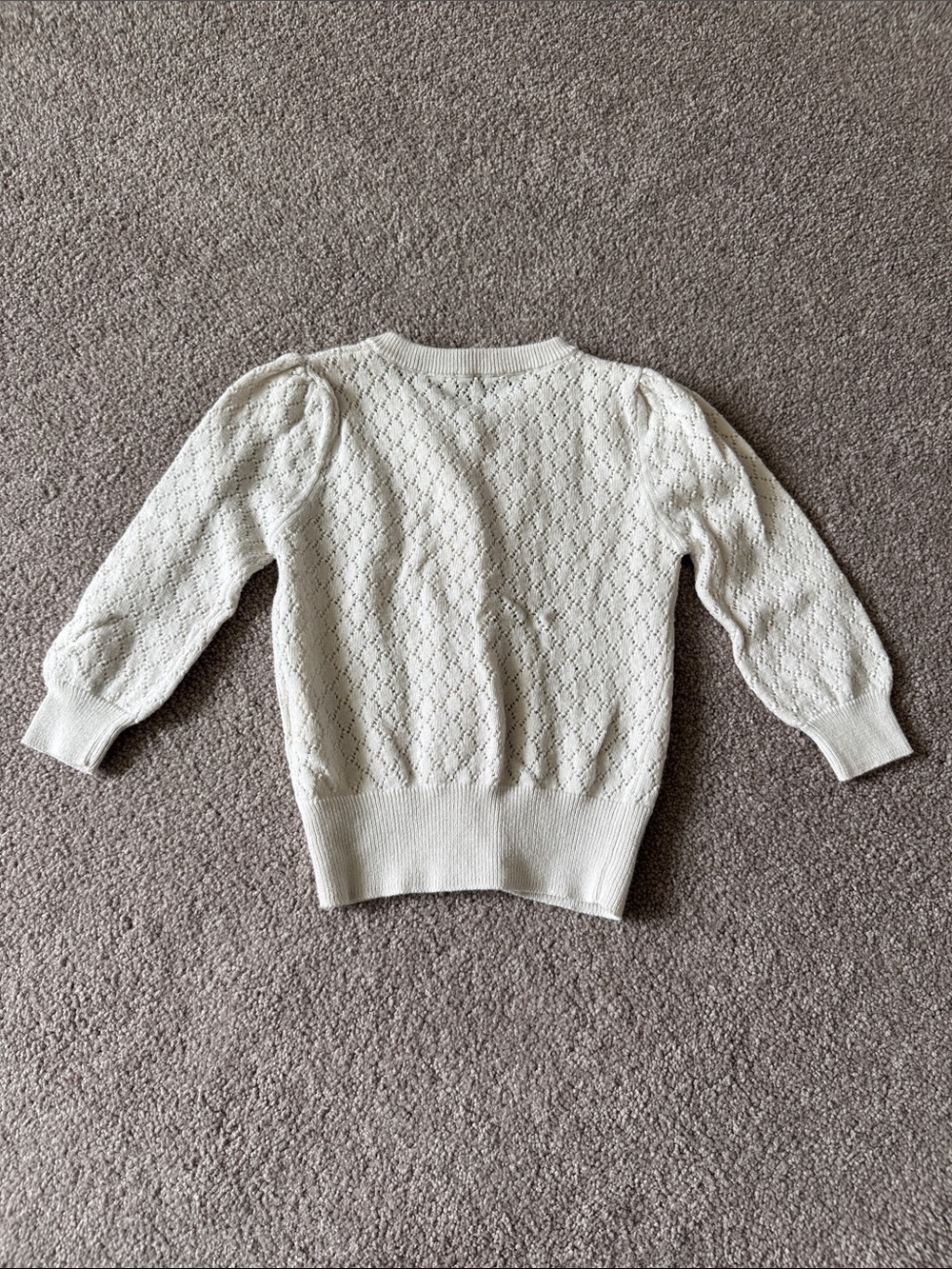 Jamie Kay Cream Button Cardigan - Picture 3 of 3